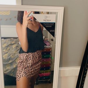 black button up crop top